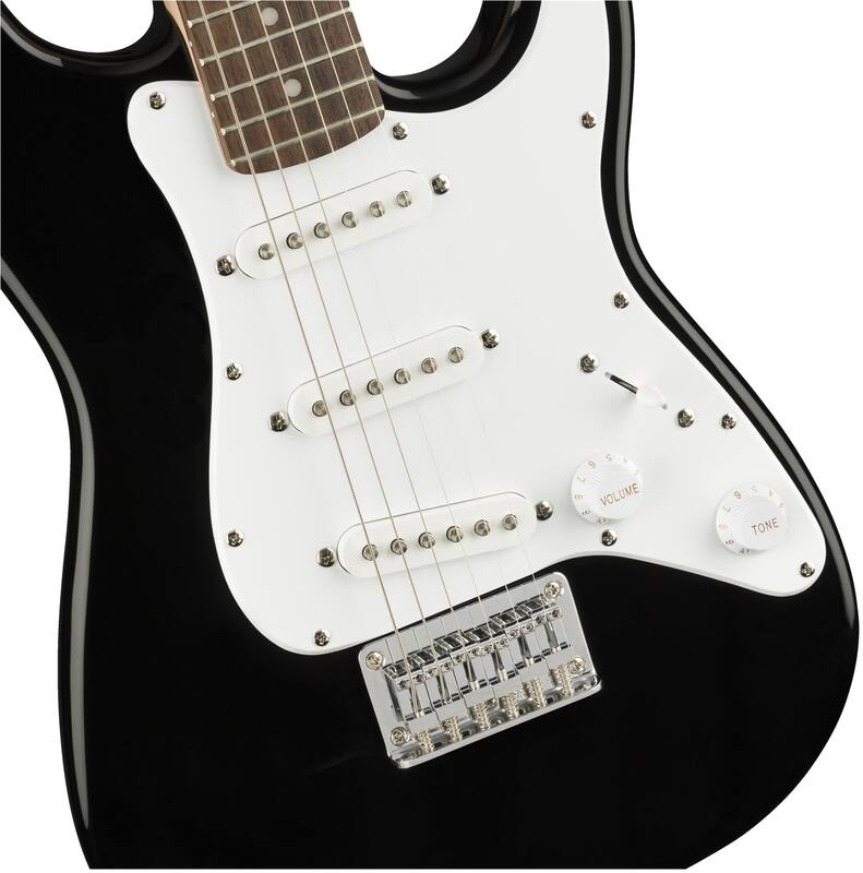 Guitarra elétrica Fender Squier Mini Stratocaster Black - Guitarra